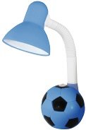 Светильник настольный на гибкой стойке 40Вт Е27 футбольный мяч сине-черный TDM